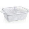 Keramický pekáč s vekom BANQUET Culinaria White 28 x 18 cm
