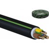 Kábel CYKY-J 3x2,5 mm² medený, čierny PVC (Balenie 100m)