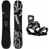 Raven PRO OpenMind Carbon snowboard + Gravity Indy black/white viazanie - 150 cm + L (EU 42-45)