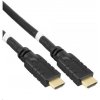 Kábel PREMIUMCORD Vysokorýchlostný HDMI kábel s Ether.4K@60Hz, so zosilňovačom, 25 m, 3x tienenie, M/M, pozlátené konektory
