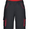 James & Nicholson Kraťasy Color JN 872, velikost 62 COT02872Xi76o7-carbon/red 62 Šedá carbon/červená