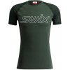 Pánske tričko Swix RaceX Light SS Baselayer Pine/Forest S