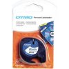 Dymo Letratag Band Plastova biela 12 mm x 4m