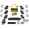 MS IP 6 kamerový set so switchom 4 Mpix WTube Plast (6024K6B) (Monitorrs Security)