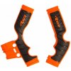 RTECH protektory rámu KTM, RTECH (sada, oranžovo-čierne)