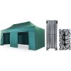 Nožnicový párty stan 3x6 m/4 nohy TENTino BIG HEXAGON Farba opláštenia: 9A - ZELENÁ
