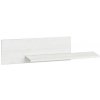 Konsimo Sp. z o.o. Sp. k. Nástenná polica SARPA 23x92 cm biela KO0172