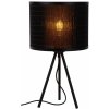 Lucide Lucide TAGALOG - Table lamp - D26 cm - 1xE27 - Black 21529/26/30