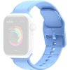 PROTEMIO 39976 RUBBER Remienok Apple Watch 7 45mm / 6 / SE / 5 / 4 44mm / 3 / 2 / 1 42mm svetlomodrý