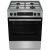Kombinovaný sporák (plyn/elektrina) Gorenje 71 l strieborný, 4 horáky, energetická trieda A