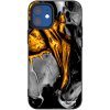 Picasee silikónový čierny obal pre Apple iPhone 12 mini - Black Gold