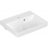 Villeroy & Boch VILLEROY&BOCH Umyvadlo Avento 735845, 450 x 370 mm, obdĺžnikové, 1 otvor na batériu, stČervenáový priechod, s prepadom, biela alpínska
