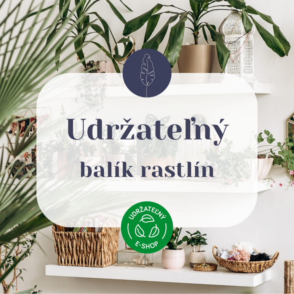 Udržateľný balík rastlín