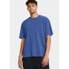 Pánske tričko Under Armour UA M HW OS LOGO WASH SS-BLU – modré Velikost: XL