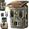 FOTOPASCA IR SOLÁRNA LESNÁ POĽOVNÍCKA KAMERA 1080P WIFI VODOTESNÁ