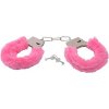 FURRY LOVE HANDCUFFS - Ružové Putá -