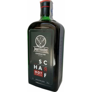 Jägermeister Scharf 33% 0,7 l (čistá fľaša)