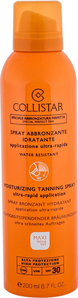 Collistar Speciale Abbronzatura Perfetta sprej na opaľovanie s vysokou UV ochranou SPF30 200 ml