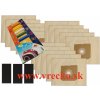 K&M Concept VP 9510 - 9513 Excelent - zvýhodnené balenie typ M - papierových vreciek do vysávača + 5 ks rôznych vôní do vysávačov v cene 3,99 ZDARMA (celkovo vreciek 15 ks)