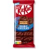 KitKat tabuľka Double chocolate s mliečnou a horkou čokoládou, s oblátkou a kakaovou náplňou 99 g