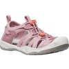 KEEN MOXIE SANDAL Jr nostalgia rose/papaya punch US 2 / EU 34,0 / UK 1 / 21 cm; Růžová obuv