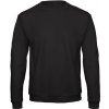 B&C Unisex mikina cez hlavu WUI23 Black XXL