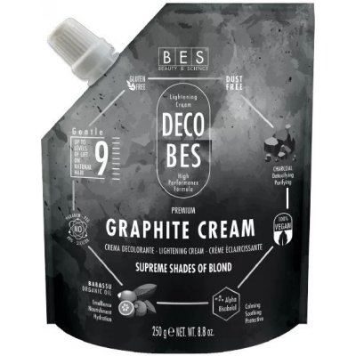 BES Decobes Graphite Cream 9 Gentle 250 g