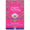 Organický ovocný čaj Super Berries malina jahoda 20 ks English Tea Shop
