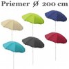 Linder Exclusiv Plážový slnečník 200cm 032477 - červená 032477