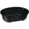Pelech plast SIESTA DLX 12 černý 111x80x33cm FP