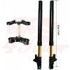Ohlins USD tlmiče čierne HIGH + Unit Garage okulár kit pre R9T Scrambler, Pure, Urban