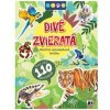 Jiri Models 3368-2 divé zvieratá náučná samolepková knižka A4 110 farebných samolepiek
