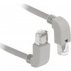Delock Netzwerkkabel RJ45 Cat.6 S/FTP gewinkelt 0,5m