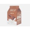 A'Pieu Chocolate Milk One-Pack Vyhladzujúca čokoládovo-mliečna maska 21 g