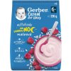 GERBER Cereal mliečna kaša malinová na dobrú noc 6m+ 230 g