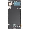 LCD Displej + Dotykové sklo + Rám Samsung Galaxy A71 čierna farba bez funkcie odtlačku prsta - INCELL