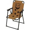 Kempingová Skladacia stolička KINDER Hnedá