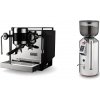 Rocket Espresso Bicocca, black + La Pavoni Cilindro