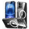 ESR Classic Hybrid KickStand HaloLock SET iPhone 16: Clear