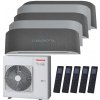 Klimatizácia Toshiba Haori 5x multisplit (4x 2,5kW + 4,5kW) + vonkajšia 10kW (4x 2,5kW + 4,6kW / vonk. 10kW)