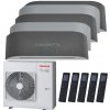 Klimatizácia Toshiba Haori 5x multisplit (4x 2,5kW + 3,5kW) + vonkajšia 10kW (4x 2,5kW + 3,5kW / vonk. 10kW)