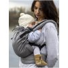Kinder Hop Rastúce ergonomické nosítko Multi Soft Little Herringbone Grey 100% bavlna, žakár