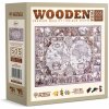 WOODEN CITY Dřevěné Mapa doby objevů 2v1 EKO 505 dielov