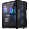 Endorfy skříň Regnum 400 ARGB / ATX / 4x120mm ARGB / 2xUSB / prosklená bočnice / černá EY2A009 CoolerMaster