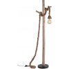 Leuchten Direkt | Leuchten Direkt 15484-18 - Stojacia lampa ROPE 1xE27/15W/230V | W1461