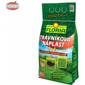 Agro Floria hnojivo Trávníková náplast 3 v 1 1kg