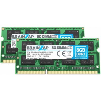 Brainzap DDR3 16GB 1600MHz CL13 (2x8GB) PC3-14900S