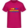 Pánske tričko s Dúhovým dizajnom Pride Sorbetová