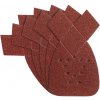 Stanley STA31004 - Papier brúsny dierovaný Mouse P80, suchý zips, 5ks, pre B+D