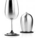 GSI GLACIER STAINLESS NESTING WINE GLASS